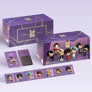 公式 TinyTAN メッセージ チョコ BTS チョコレート 防弾少年団チョコレート