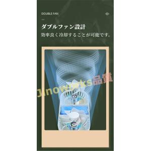 卓上扇風機 ミニ扇風機 北欧風 充電式 USB...の詳細画像4