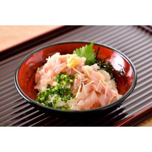 船長おすすめ　海鮮グルメのネギトロ丼用　たたき　　　150g×３パック　（冷凍）｜jinrikimaru