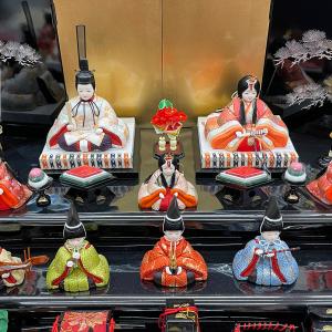 雛人形 コンパクト 久月 白 赤 ひな人形 三...の詳細画像3