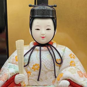 雛人形 コンパクト 久月 白 赤 ひな人形 三...の詳細画像4