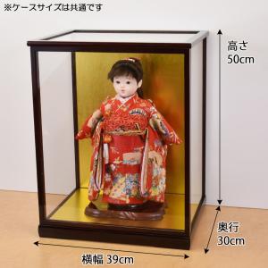 市松人形 ケース飾り コンパクト 抱き人形 8...の詳細画像1