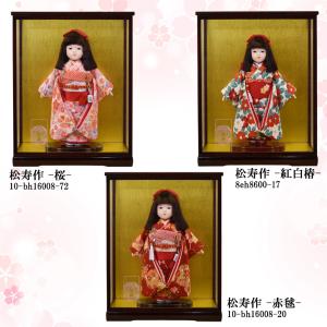 市松人形 ケース飾り コンパクト 抱き人形 8...の詳細画像3
