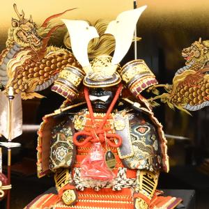 五月人形 コンパクト 久月作 鎧飾り 高床台飾...の詳細画像2