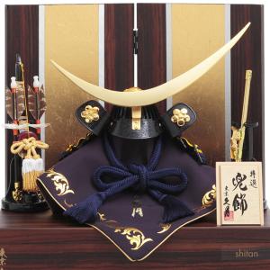 五月人形 久月作 お祝い 兜飾り 収納飾り 銘...の詳細画像2