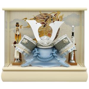 五月人形 コンパクト ケース入り おしゃれ 兜飾...の商品画像