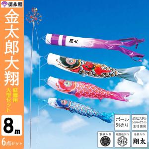 鯉のぼり こいのぼり 庭用 徳永鯉 晴れの国 金...の商品画像