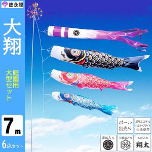 鯉のぼり こいのぼり 庭用 徳永鯉 晴れの国 大...の商品画像