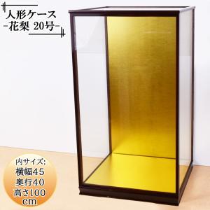 人形ケース ガラス人形ケース 幅 間口50奥行35高50cm(ガラス寸法）内