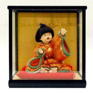 高砂人形 木目込み 一秀作 ケース飾り 2025 25-o-35 : 家具通販-販売店