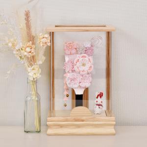 羽子板 お祝い 羽子板飾り 金襴 押絵羽子板 18号 ケース飾り 可愛い