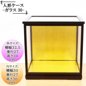 人形ケース ガラス人形ケース 幅 間口40奥行20高27cm(ガラス寸法