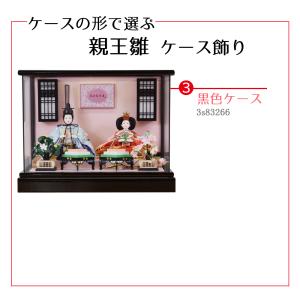 雛人形 コンパクト 親王飾り 選べる ガラスケ...の詳細画像2
