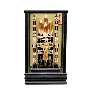 久月 破魔弓 コンパクト 初正月 おしゃれ 鷹柄 松鷹 破魔矢飾り 初正月