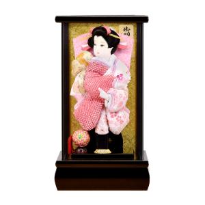100周年記念祭】雛人形 リカちゃん 久月 ひな人形 ケース飾り 立雛