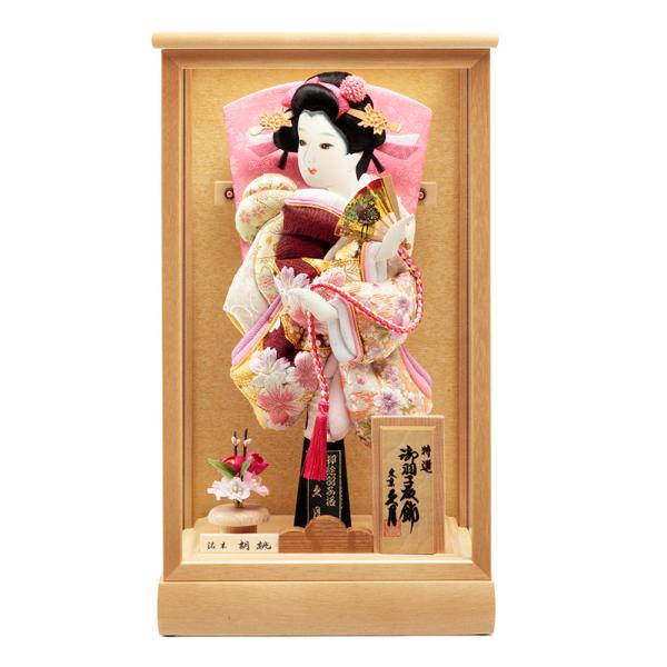 羽子板 久月 お祝い 初正月 羽子板飾り コンパクト ケース飾り 板ケース入 陽菜 8号 金駒刺繍 ...