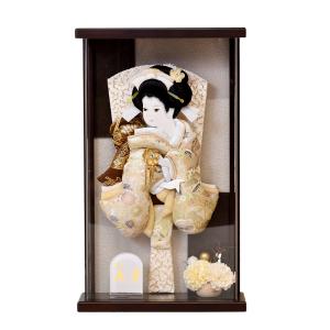 久月 羽子板 お祝い 初正月 羽子板飾り コンパクト ケース飾り 板