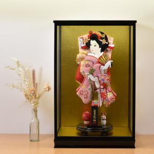 羽子板飾り　栄華　清月　美術工芸手作り羽子板　20号 正絹　浅妻　押絵羽子板 最新作の羽子板 SUZUTAME オリジナル #羽子板 #和モダン #伝統工芸 #初