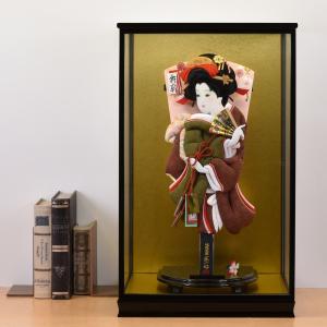 羽子板 お祝い 羽子板飾り 金襴 押絵羽子板 18号 ケース飾り 可愛い