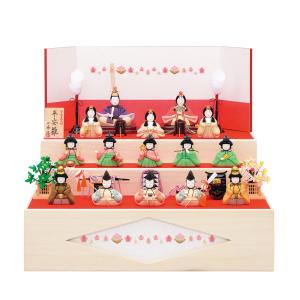 雛人形15人飾り コンパクト ひな人形 五段飾りセット おひな様 小さい