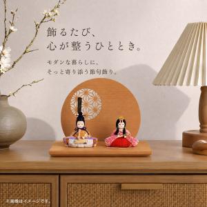 雛人形 コンパクト おしゃれ 木目込み 初節句...の詳細画像3