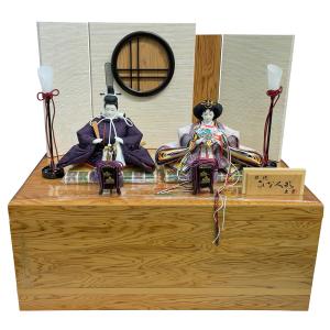 久月 雛人形 リカちゃん ひな人形 ケース飾り 立雛 親王飾り シリアル