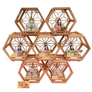 40号 間口120cm 七段 スチール製 ひな壇 （普及タイプ） 雛人形用 ひな