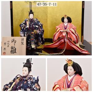 雛人形 立雛 親王飾り 立ち雛 ひな人形 おし...の詳細画像2