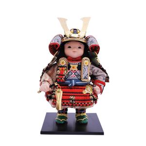吉徳大光】五月人形 鎧着大将飾り 「初陣」 清村好英作 : 石崎家具店