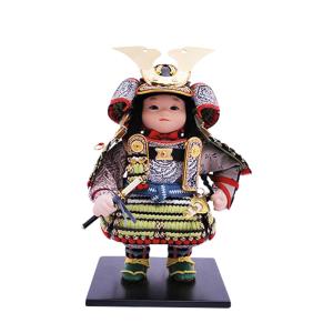 フジキ 【100周年記念祭】五月人形 上杉謙信 子供大将飾り 人形単品 清
