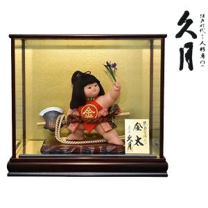 五月人形 久月 ケース飾り ケース入り 5月人形 コンパクト 兜飾り 金太郎飾り 5月人形 kyugetsu_gogatsu 久月 2025 No.43 keiin8kb｜jinya