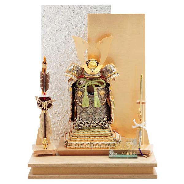 五月人形 久月 コンパクト 鎧飾り ミニ よろい 奉納鎧 鈴木利光 おしゃれ 5号 初節句 お祝い ...