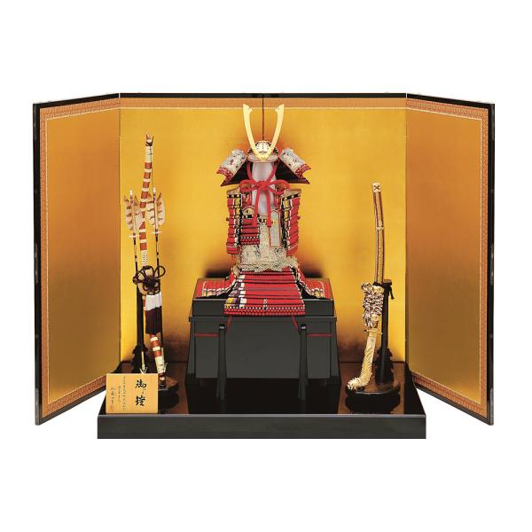 五月人形 真多呂人形作 鎧飾り 加藤一胄作 二分の一 極上妻取 鎧飾りセット 3003