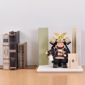 幸一光 五月人形 松崎人形 金太郎 武者人形 ケース飾り 五号 裸金太 剛