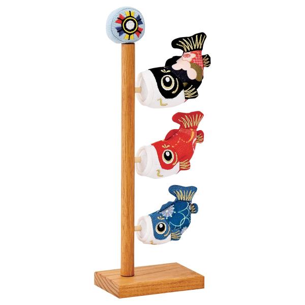 鯉のぼり 室内 こいのぼり ミニ 友禅 黒 赤 青 おしゃれ かわいい 高さ30cm ミニ 可愛い ...