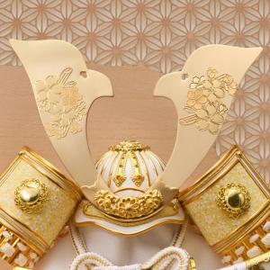 五月人形 兜飾り ケース飾り やまと 金桜柄入...の詳細画像4