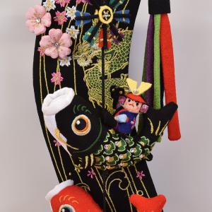 鯉のぼり 室内 こいのぼり 鯉飾り 黒 桜流星...の詳細画像3