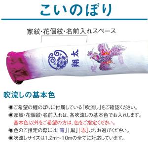 鯉のぼり こいのぼり 庭用 徳永鯉 晴れの国 ...の詳細画像5
