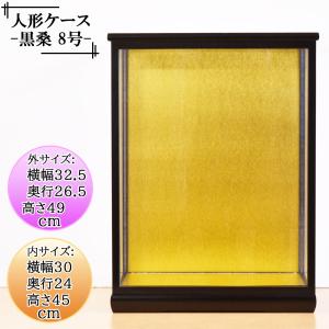 人形ケース ガラス人形ケース 幅 間口40奥行35高40cm(ガラス寸法）内
