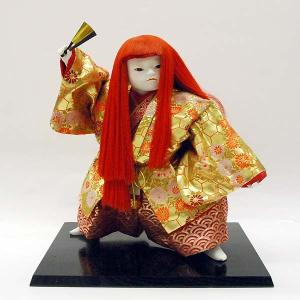 日本人形 尾山人形 人形単品 寿喜代作 初音 金彩 10号 sk-o1684 : 人形