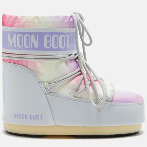 MOONBOOTS レディース スノーブーツ ICON LOW TIE DYE 14094200 002 GLACIER GREY｜jiro-shop