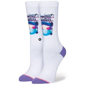 STANCE WOMEN スタンス ソックス PERMANENT VACATION W525B18PER WOMEN CASUAL｜jiro-shop