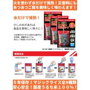 発熱剤つき サタケマジックライス 9種類セット...の詳細画像5