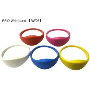 リストバンド型タグ RW06 Mifare S50(1K)  RFID ICタグ ISO14443A 周波数帯13.56MHz シリコン素材 数量1個｜jissoshop