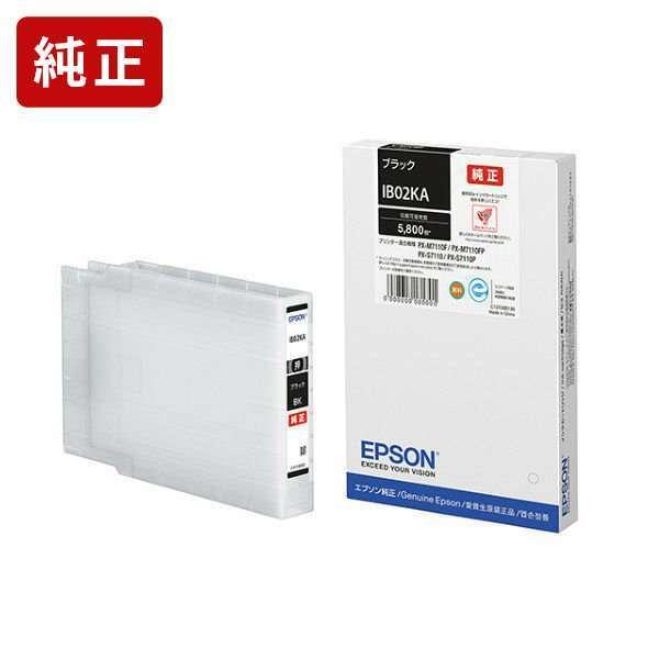 IB02KA ブラック インクカートリッジ エプソン EPSON[SEI]【ゆうパケット対応不可】 ...