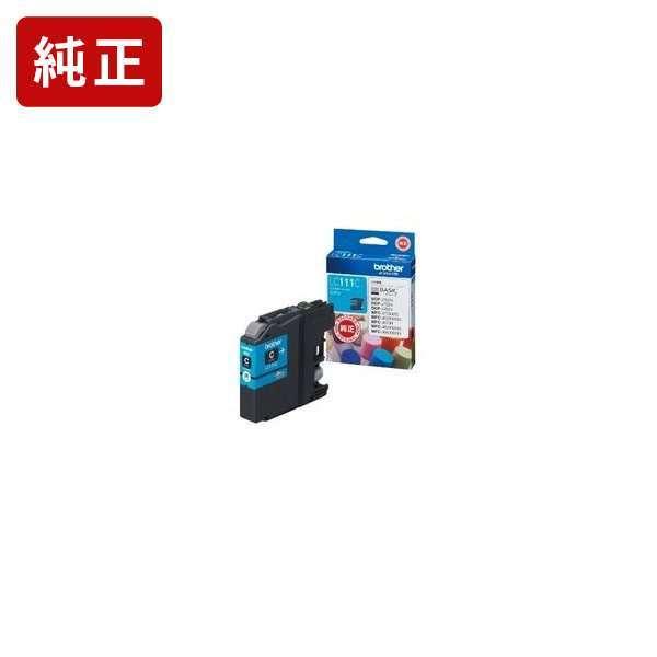 LC111C シアン 純正インクカートリッジ brother ブラザー[SEI]【LC111C】 爆...