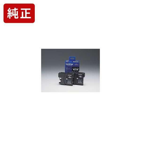 LC16BK-2PK ブラック(大容量)2個パック 純正インクカートリッジ brother ブラザー...