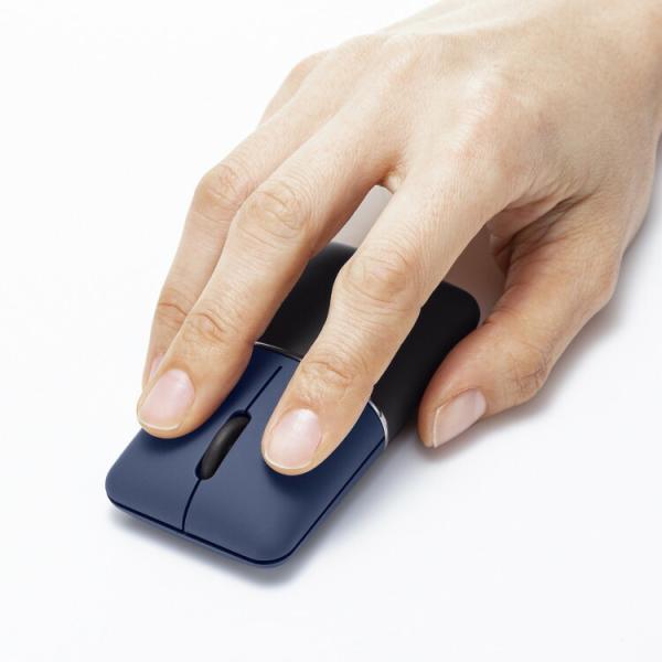 静音BluetoothブルーLEDマウス SLIMO （充電式）サンワサプライ[SAN] 【MA-B...