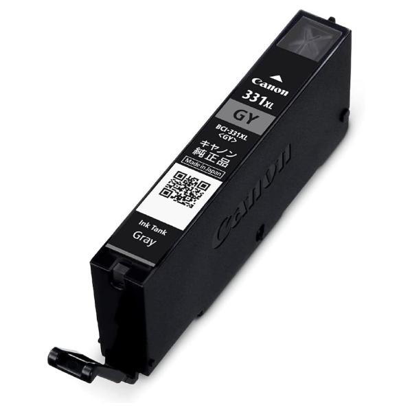 BCI-331XLGY グレー純正インク キヤノン canon (箱なしアウトレット) 訳アリ