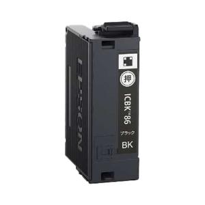 ICBK86 ブラック 純正インク エプソン EPSON(箱なしアウトレット)訳アリ